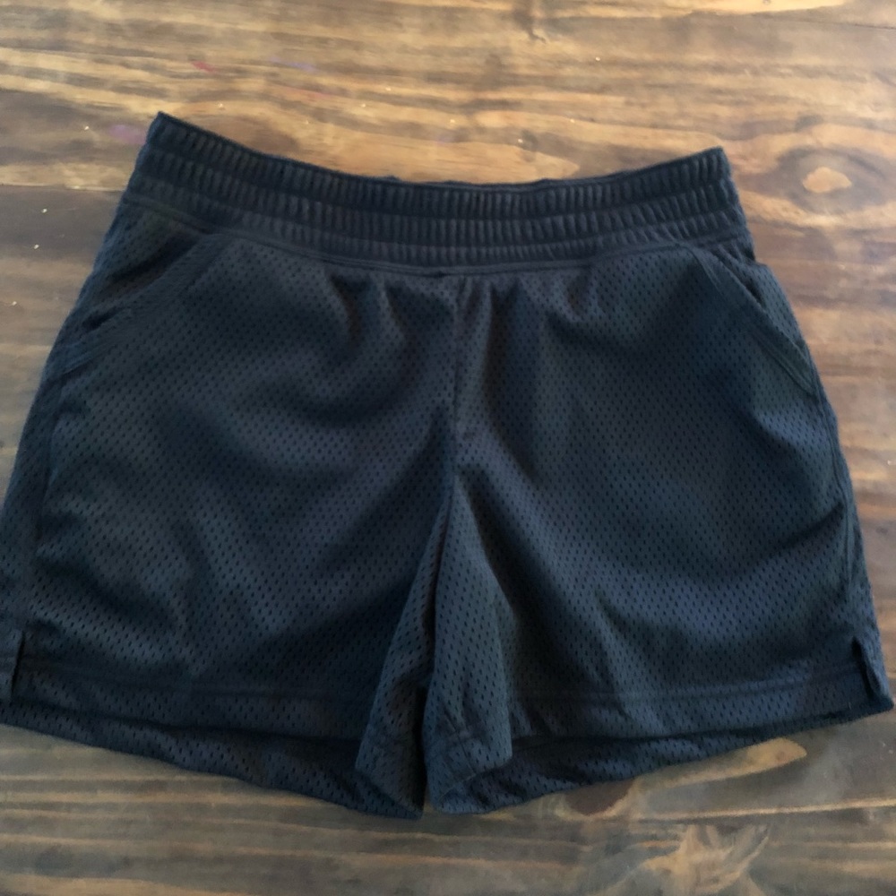 Athletic shorts. Mesh